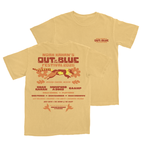 Out of the Blue 2026 Unisex Lineup Tee